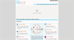 Desktop Screenshot of mypro.in